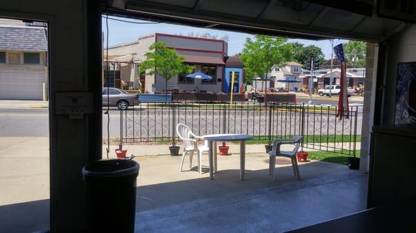 Don't tell anyone but some have enjoyed a beverage across the street while doing laundry.