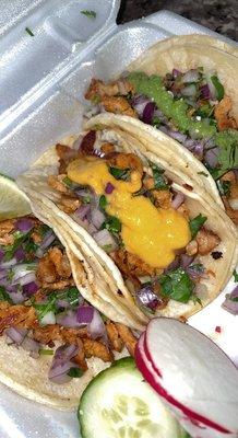 Classic Way Al Pastor Tacos  AMAZING