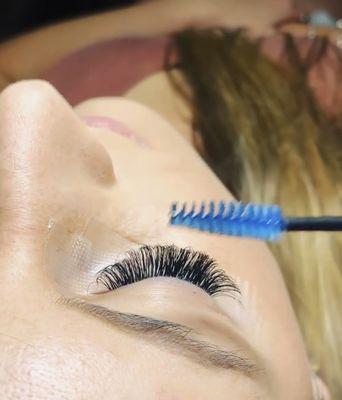 Eyelash extensions