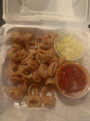 Fried calamari