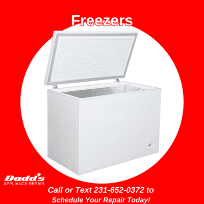 Call us for your next freezer repair!