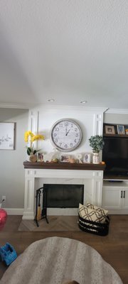 Fireplace makeover