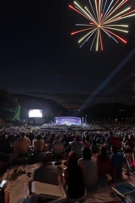 July 4 celebration with the West Point Band