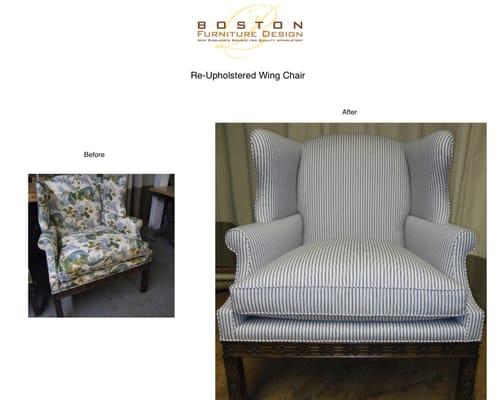 Boston Furniture Design; New Englands Source for Quality Upholstery.