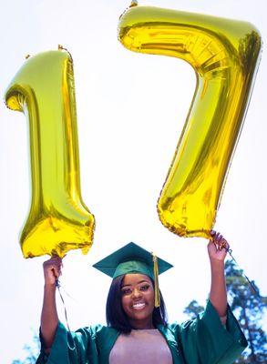 graduation photo session