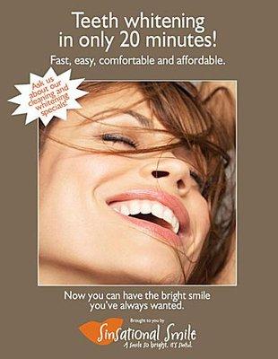 Sinsational Smile 20 minute whitening