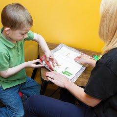 Coloring and finger painting as aba therapy