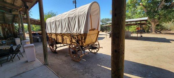 The Chuck wagon is waiting for your party