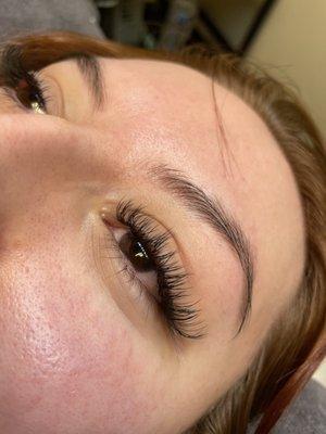 Classic cat eye lash extentions