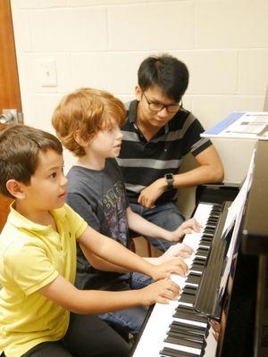 piano duet lesson