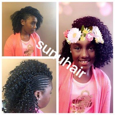 Fun kids crochetbraids