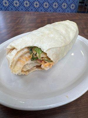 Wrap Buffalo Chicken Wrap