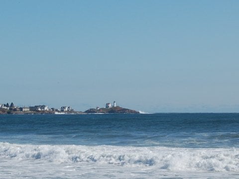 Nubble view from Long Sands Beach