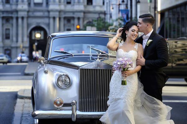 Our beautiful limousines and professional chauffeur can make your wedding dreams come true!