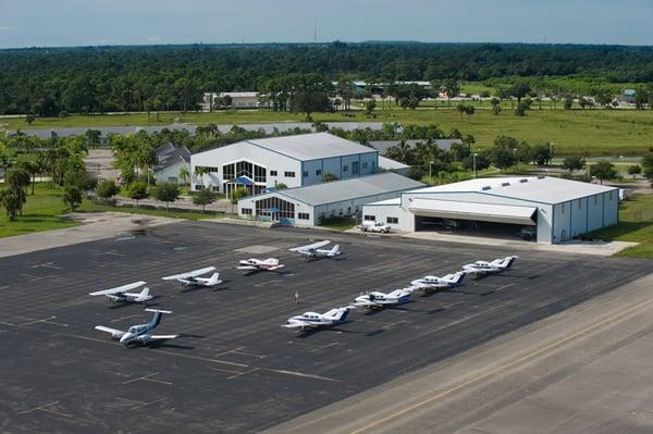 Aviator College of Aeronautical Science & Technology,  in Fort Pierce, Florida, USA. Flight School.