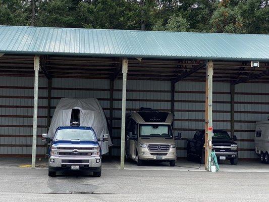 Covered RV & Boat Storage