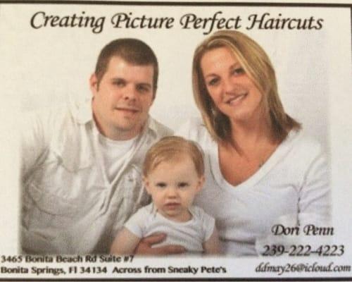 I love to create picture perfect haircuts for the whole family... I  what I do!!!!!