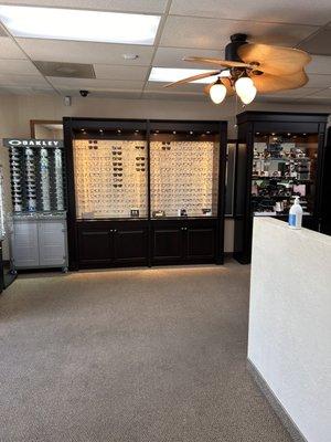 The huge selection of frames available