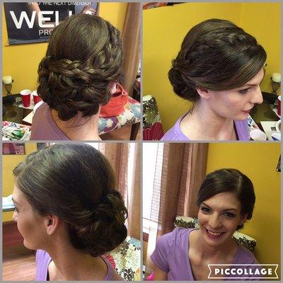 Bridal hair