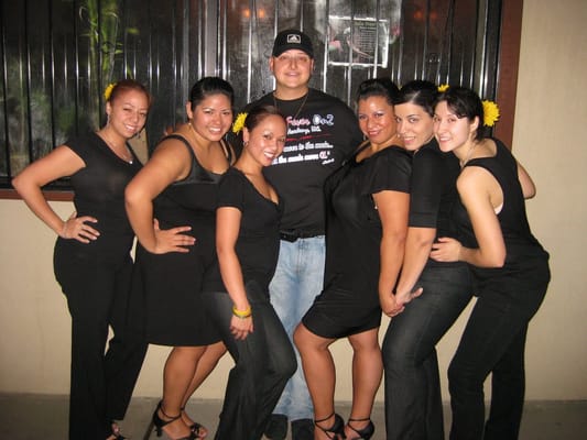 Project B ladies with Mario B