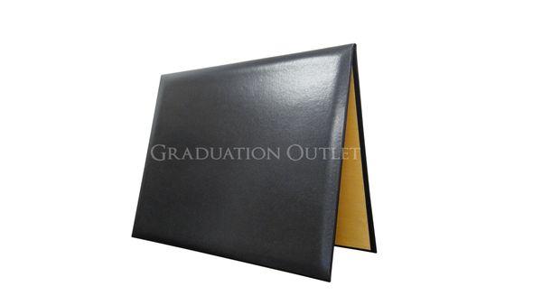 Diploma cover-Black outside Gold inside