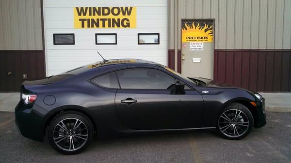 Auto window tinting