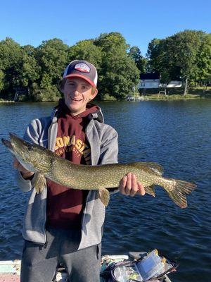 Enzo's big pike