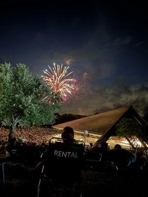 Fireworks at Blossom