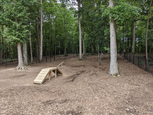 Dog park at Troutman ESC Park