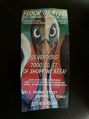 Flock of Five Gift and Art Emporium