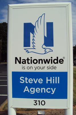 Steve Hill Agency Sign