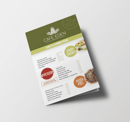 Restaurant Menu Design