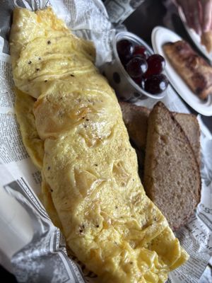 5 cheese omelet