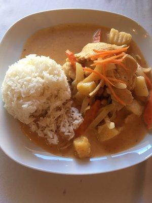 Massaman Curry Lunch Special