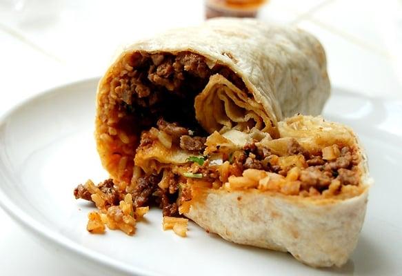 carne asada burrito