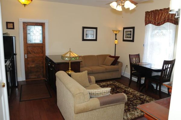 Living Room with Queen and Twin Sleeper Sofas