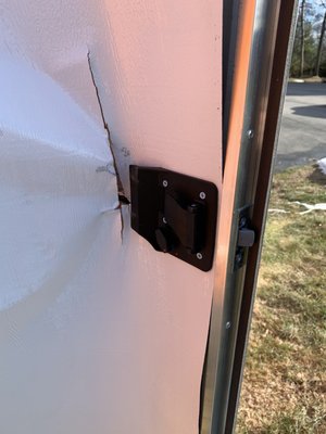 Trailer door