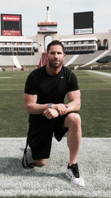 Todd on-set at the LA Coliseum for another Nike NFL photo shoot.  Todd is a regular technical consultant for Nike brand marketing campaigns.