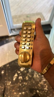 Keypad lock