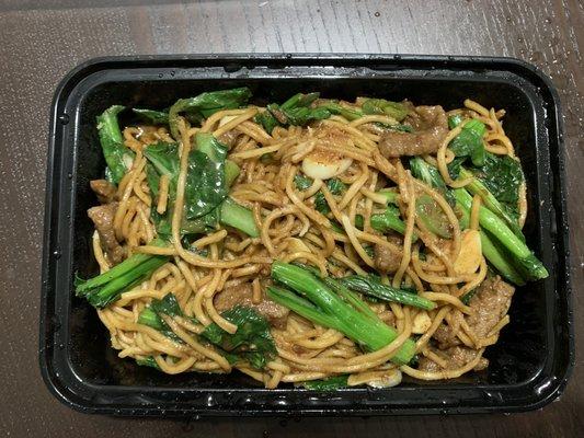 Shacha Beef Noodles. Pretty good.