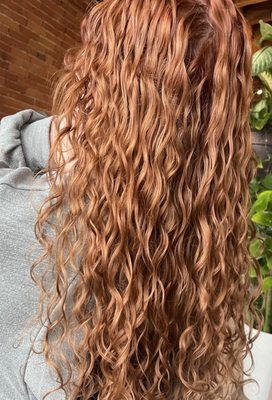 Glaze & Curly Cut