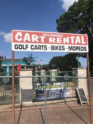 DO NOT USE THIS CART RENTAL!