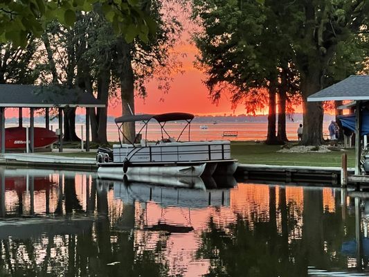 Orchard Island, Indian Lake , 4th of July