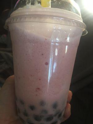 Strawberry boba