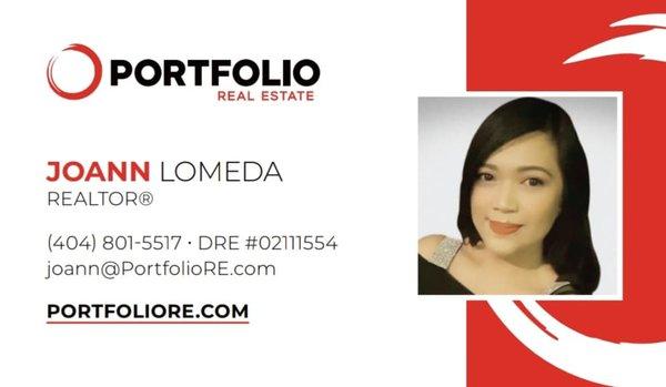 Joann Lomeda - Portfolio