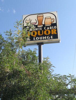 El Monte Carlo Liquor Store and Lounge in Questa, NM.