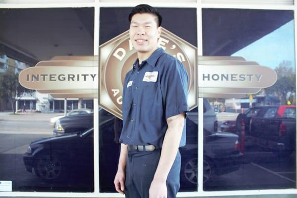 Dennis Lu, Lead Technician ASE Master Technician, Certified Smog Technician 9 years Industry Experience