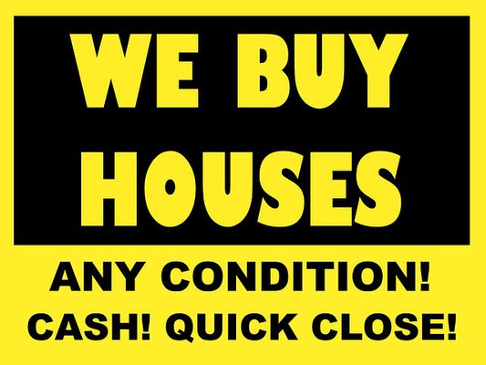 We Buy Houses in ANY condition!