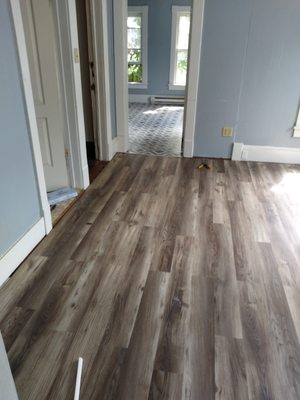 New lamina flooring