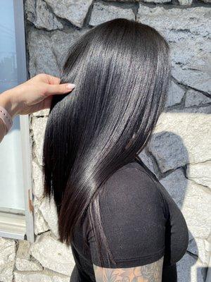 Keratin treatment